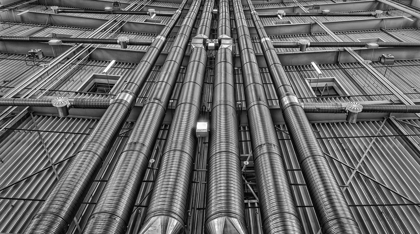 Colocation Datacenter Direct-to-Chip Liquid Cooling System Tubing on High-Density Server Blades